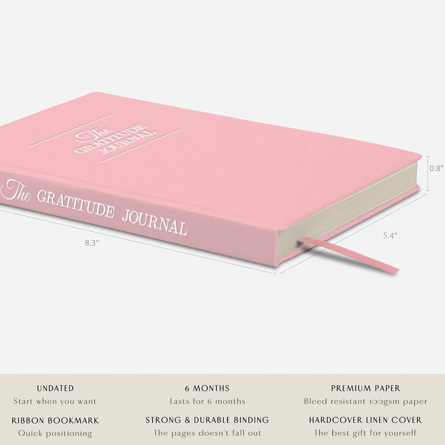 Gratitude Journal 192 pages