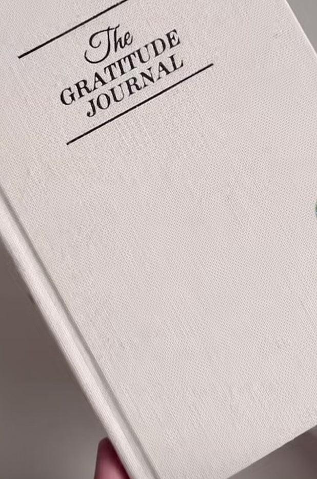 gratitude journal notebook self care